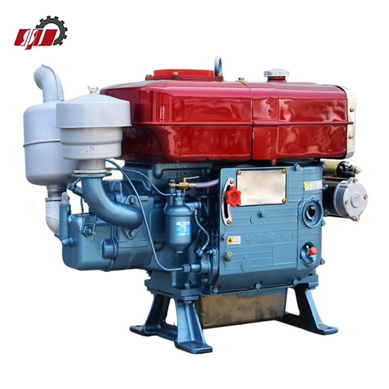 Motor diesel internacional de peso ligero de 30HP de baja velocidad, refrigerado por agua Syu