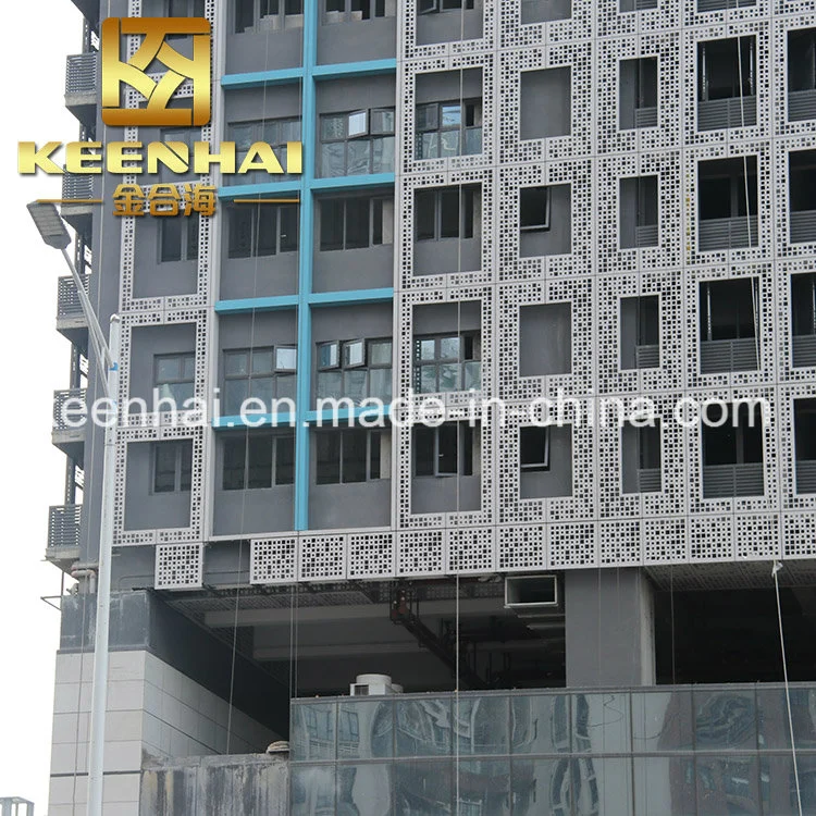 Exterior Perforated Aluminum Curtain Wall Building Material Facade (KH-EWC008)