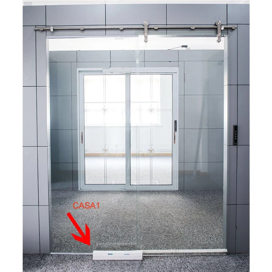 House/Commercial Auto Automatic Operators Interior Aluminium Glass Sliding Door Casa1