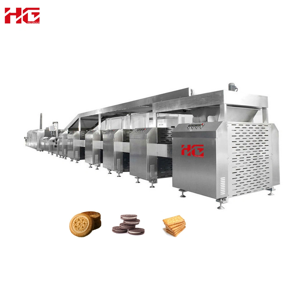 Vollautomatische Bäckerei Ausrüstung Soft Hard Biscuit Soda Cracker Food Maschinenproduktionslinie