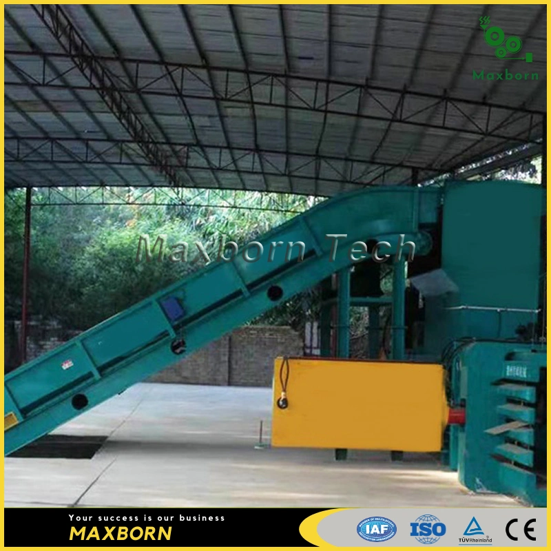 CE Certified Factory Supply Horizontal Hydraulic Carton Baling Recycling Tin Can Bundles Press Machine