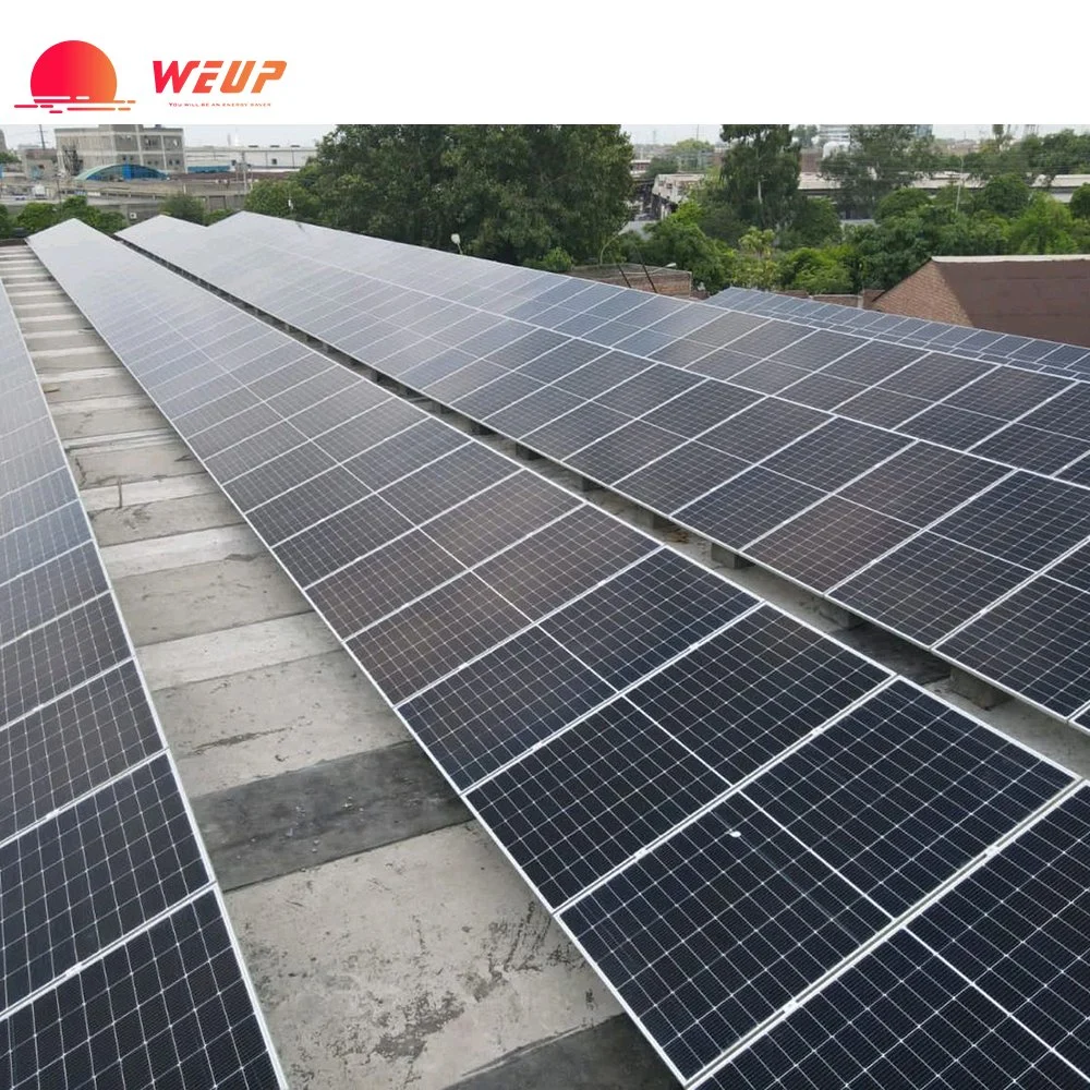 Weup Power 1kw 3kw 5kw on Grid Solar Power System with High Power Solar Panels for Complete Kits