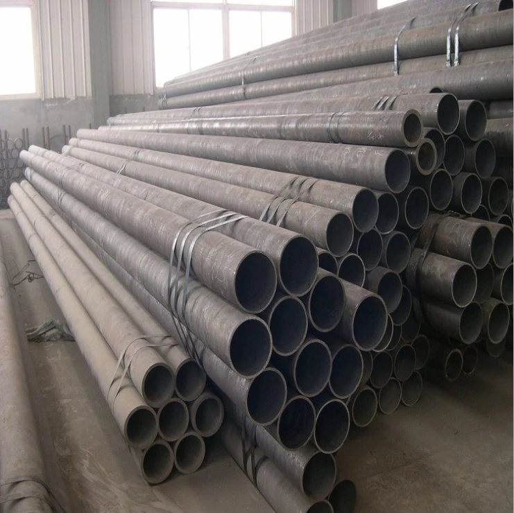 Carbon Steel Pipe Q235 Q345 A36 A53b A106b Seamless Welded ERW Round Steel Tube