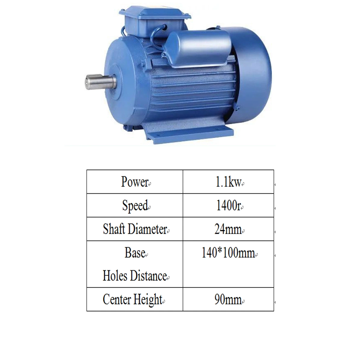 220V/230V 50Hz/60Hz condensador Monofásico de ejecutar el motor eléctrico asíncrono