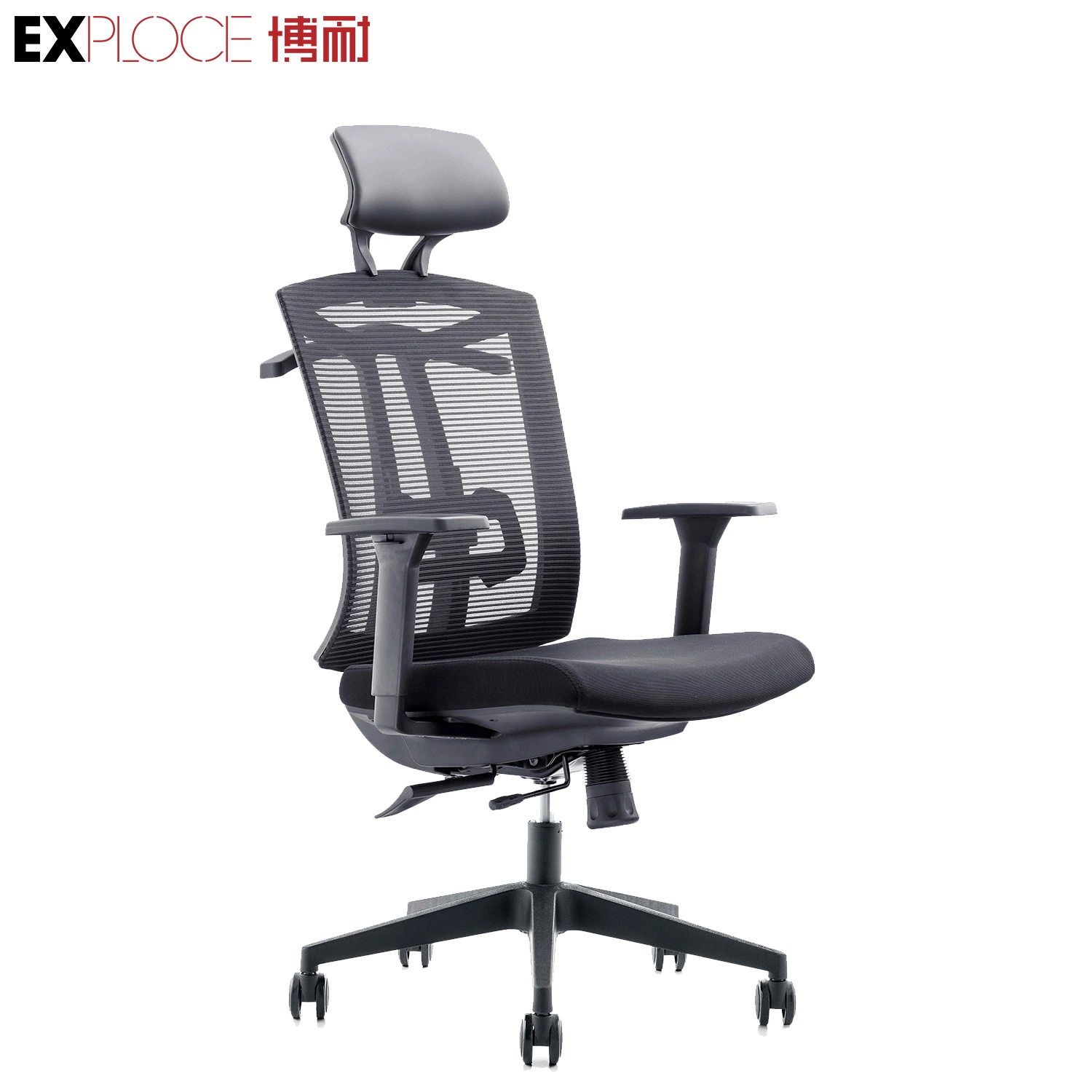 Mold Foam Rotary Folding Chairs Computer Parts Executive Chair Meeting Fabric OEM