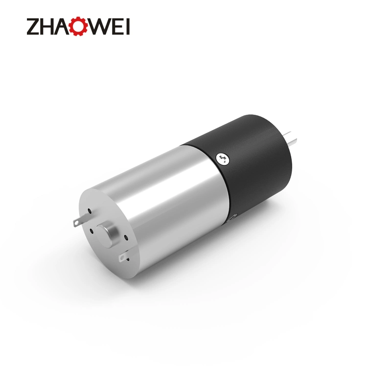 Zhaowei Pd024024-96 15kg. Cm 48rpm Motor de engranaje dc sin escobillas para robot de caja de engranajes planetarios de plástico de par alto y bajo régimen