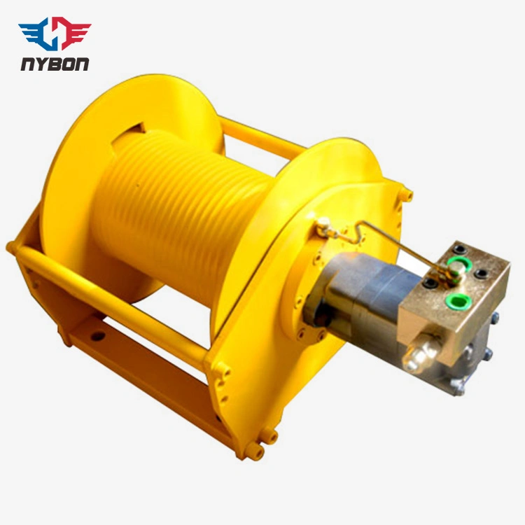 Small Light Duty 1t Hydraulic Winch for Lifting