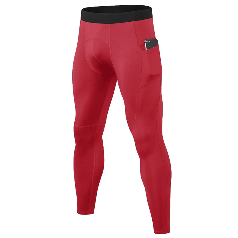 Fitness Training Running Pants with High Elasticity, Tight Fit, Quick Drying and Sweat Wicking