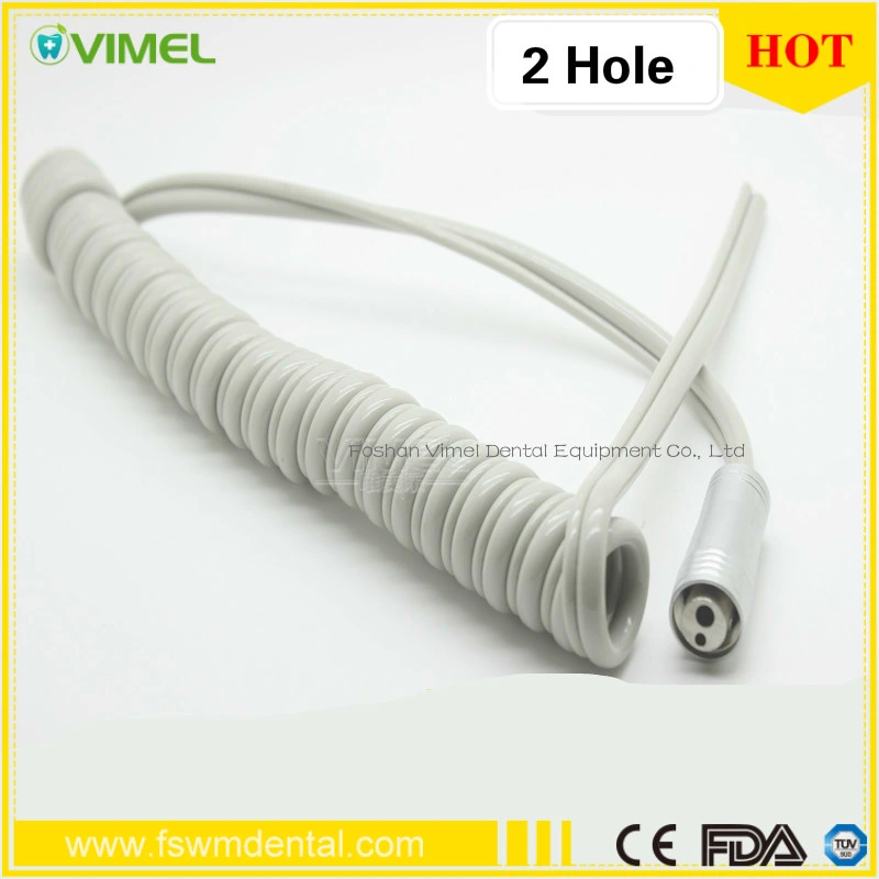 2 Hole Dental Tubing Spiral Dental Handpiece Pipes Spare Parts