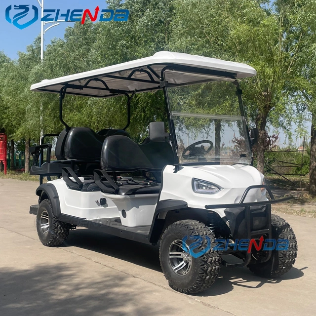 Neu Gestaltete 4 Räder Drive Club Scooter Easy Foldden Tourist Coach Electric Golf Carts Club Kart zum Verkauf