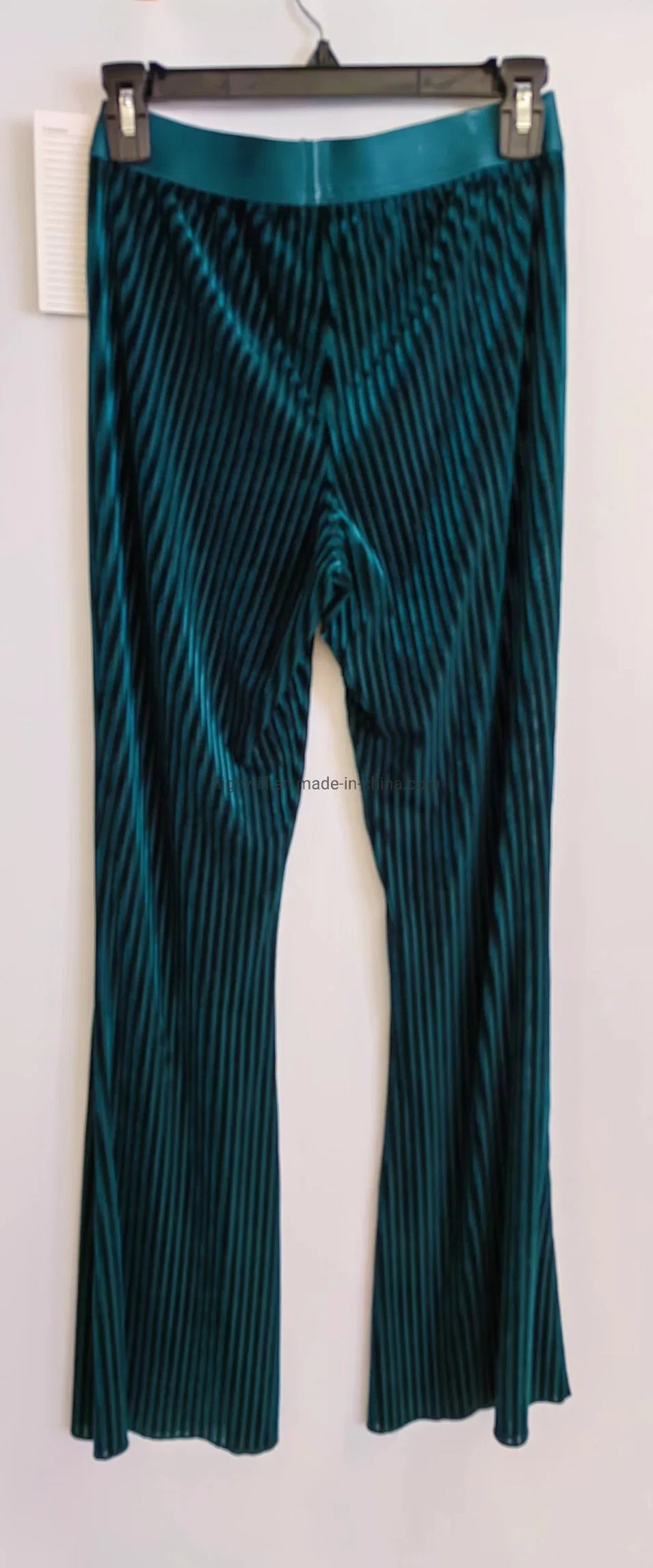 Flare Pant with Exposure Dtm Soft Elastic and Lettuce at Leg Opening