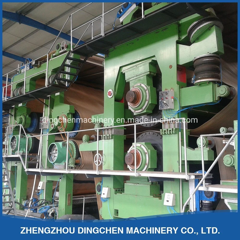 Waste Paper Recycling Machine Craft Paper Jumbo Roll Making Machine