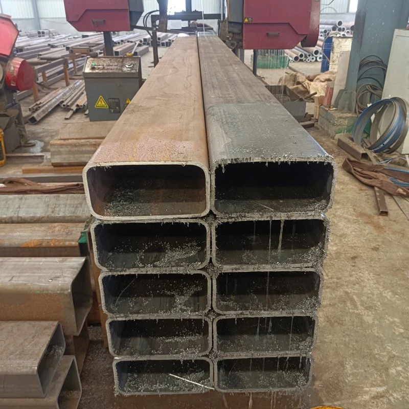 St52 Seamless Rectangular Steel Pipe 60*80*4 Q355b Square Tubes