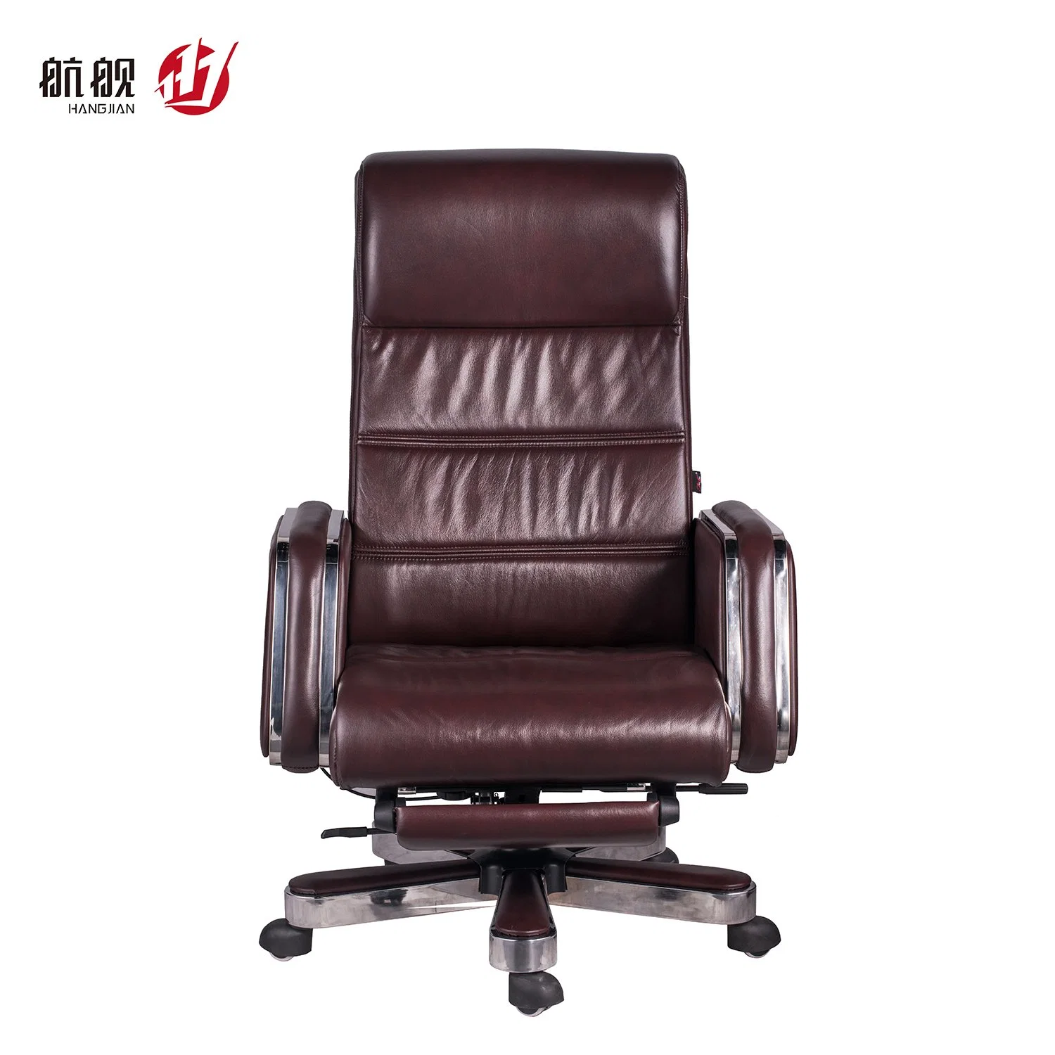 Modern Boss CEO Manager Recliner Cow Leather Office Executive Chair Swivel Office Furniture