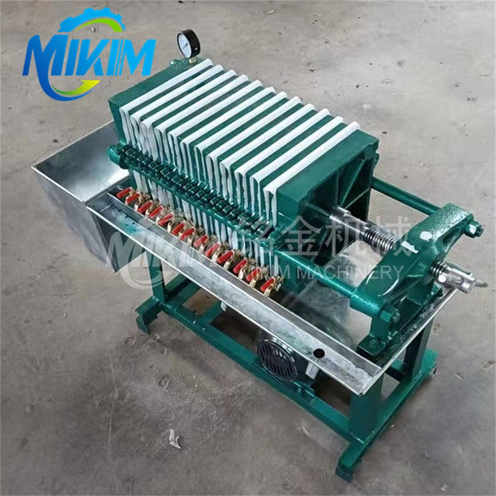 Engine Oil Filter Stainless Steel Oil Purifier Plate and Frame Filter Press Equipment Sunflower Soybean Peanuts Oil Making Production Line