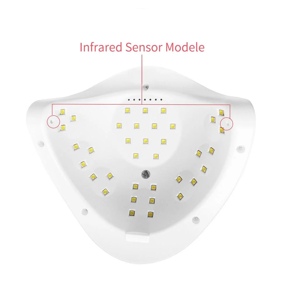 Sun X5 Plus Lámpara UV LED para secado de esmalte de uñas en gel, herramientas de arte de uñas