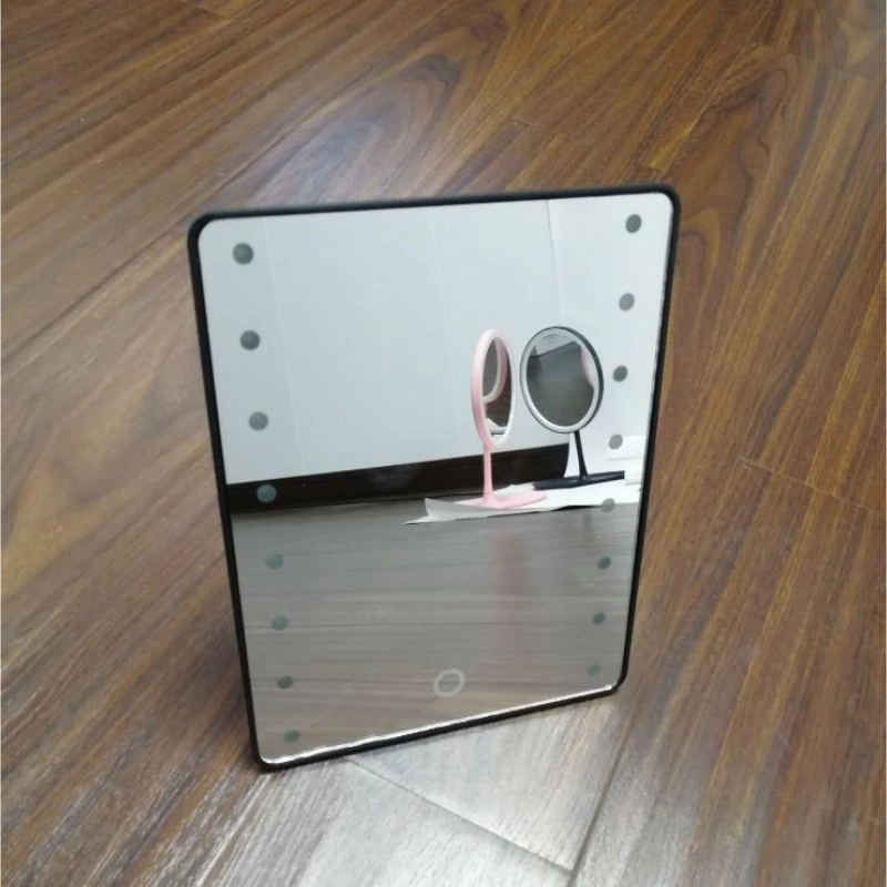 Folding Adjustable Cosmetic Mirror with LED for Make up