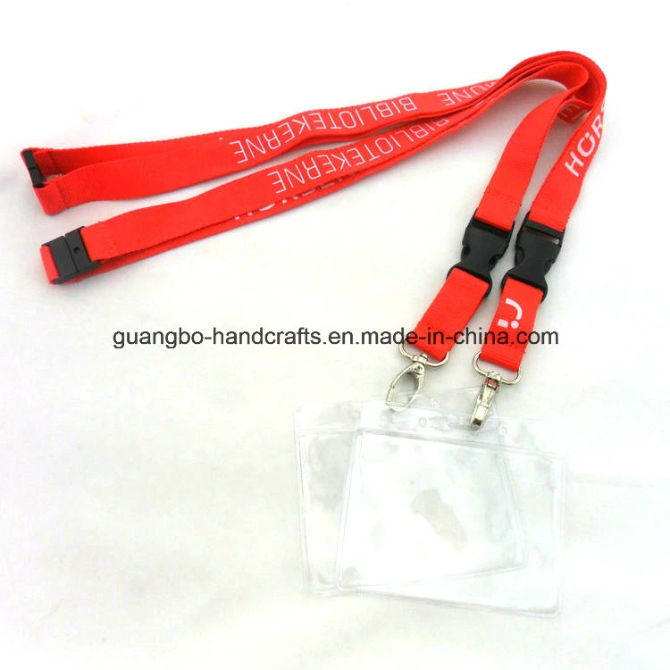 ID Card Holder Elastic Cord Lanyard Printing