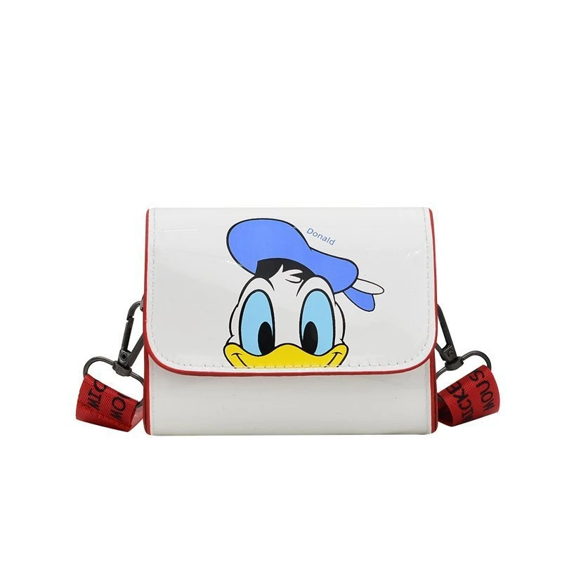 Small Crossbody Handbag Square Cartoon Children&prime; S Coin Kid Purse