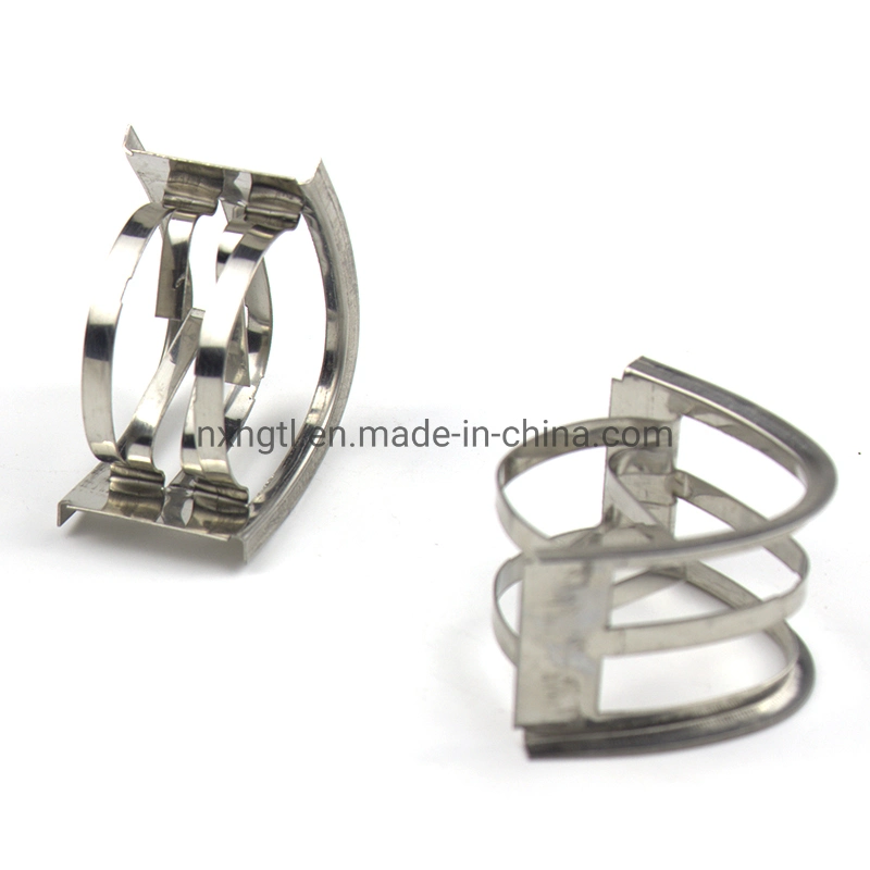 Nanxiang IMTP Metal Saddle Ring SS304 SS316L Metal Intalox Saddles Ring