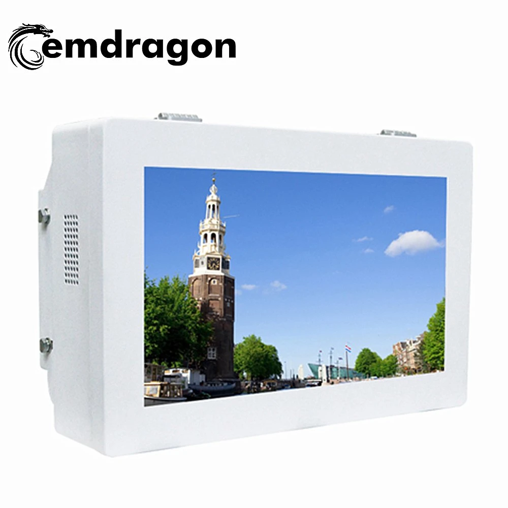 Wall Mount Networking Advertising Monitor 32 Inch Outdoor Wall Mount Advertising Machine Display Advertising Cheap Card Super Slim Advertising TV LED