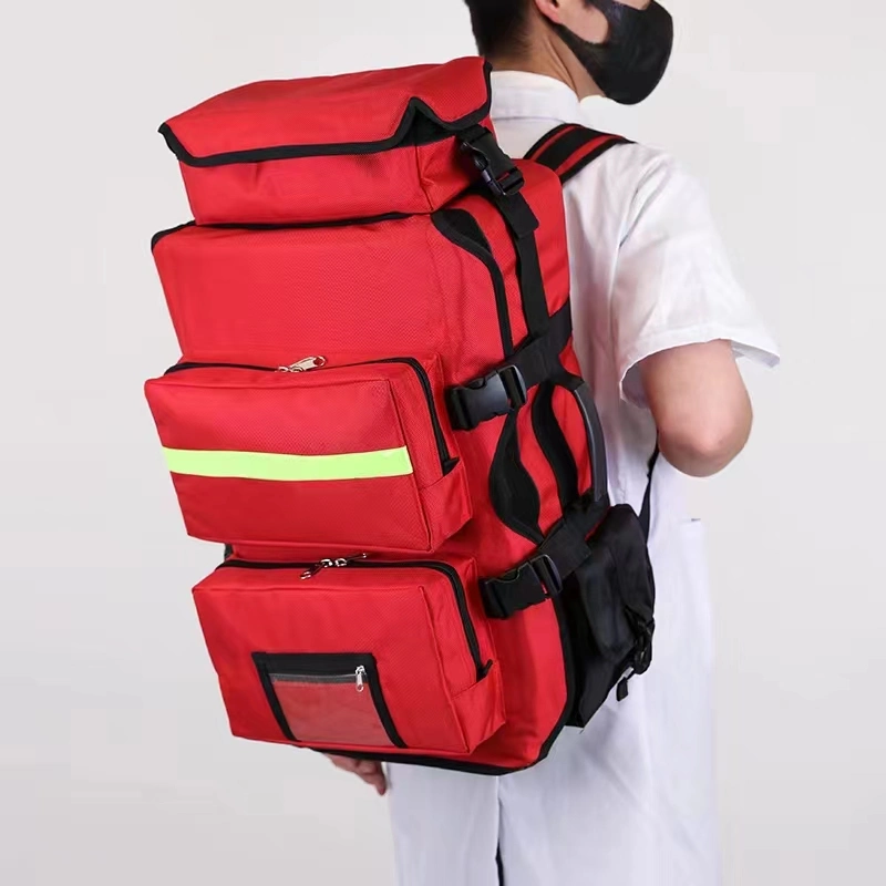 Civil Air Defense, Earthquake and Flood Prevention Emergency Package, Large Capacity Bag Outdoor Emergency Backpack