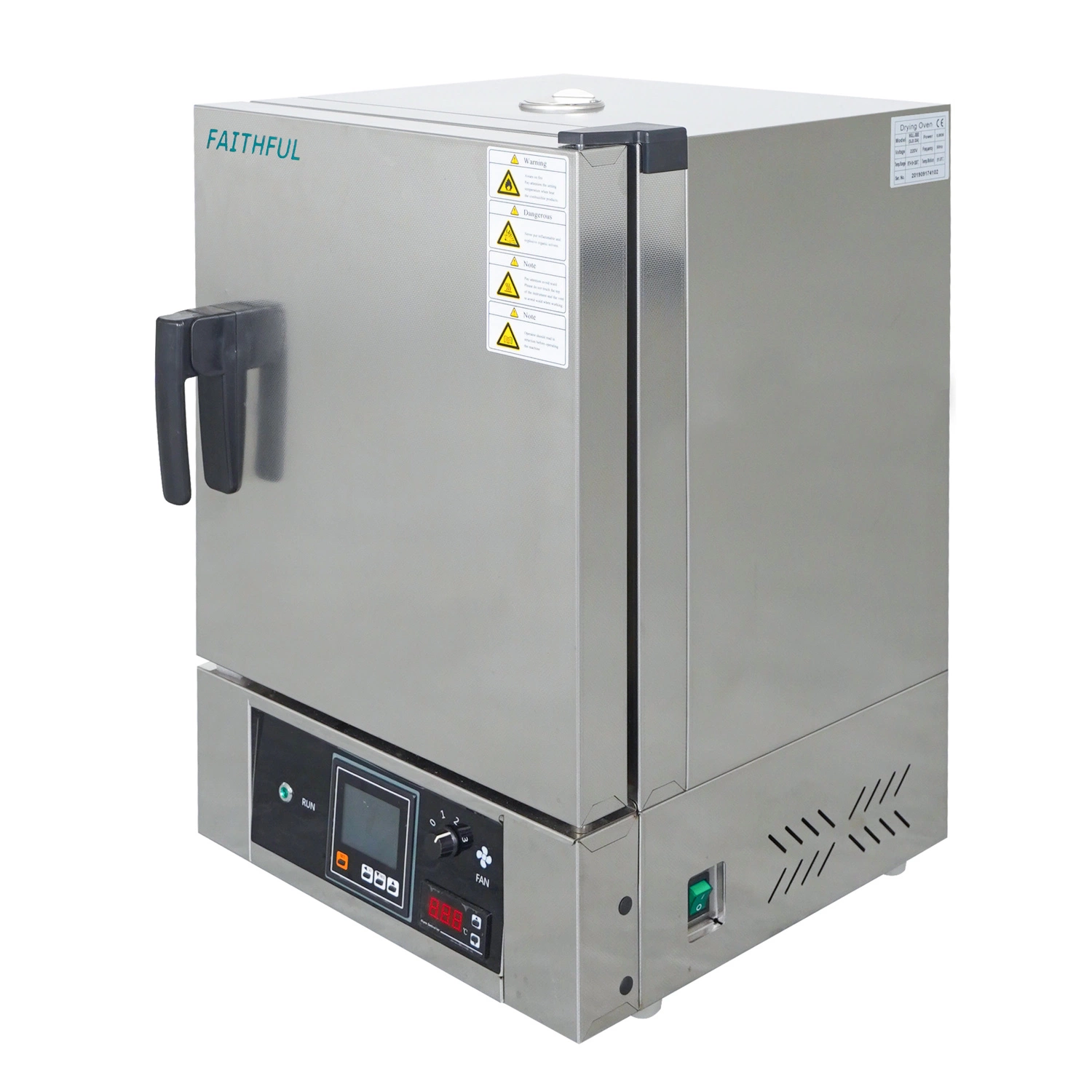 Laboratório de ar forçado Estufa de secagem com o SUS304 forno de secagem, de aço inoxidável fogão