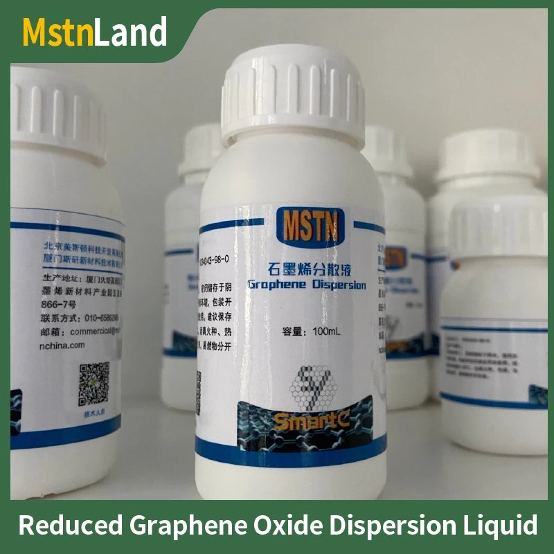 Graphite Material Reduced Graphene Oxide Dispersion Liquid as an Adsorption Material