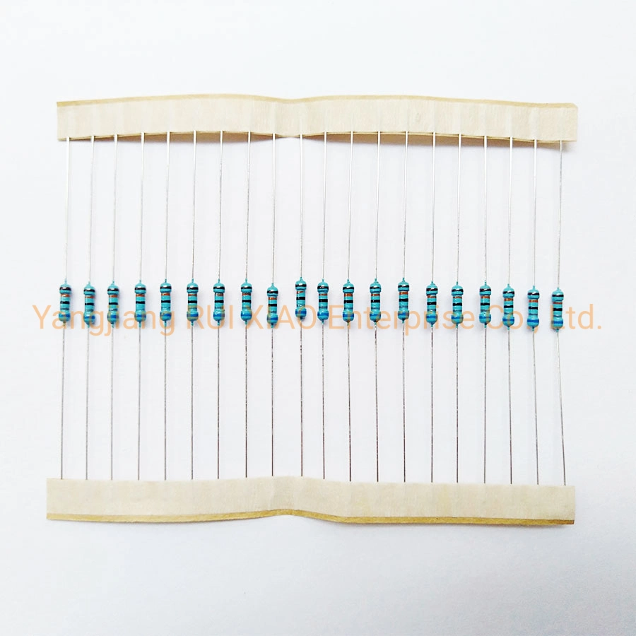 0.25W Metal Film Resistor, Five-Color Ring Resistor, 1% Accuracy, 680K