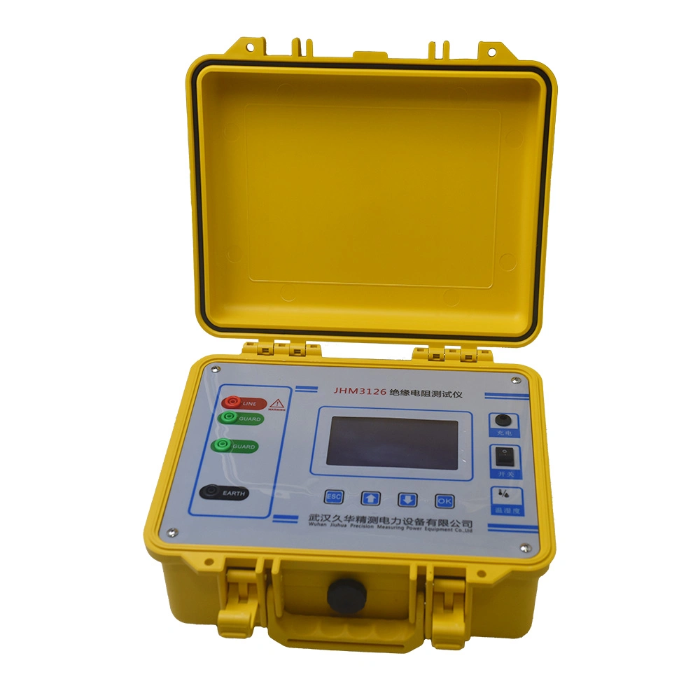 High Resolution Tramegger Testing Equipment Digital Tester Insulation Resistance Meter