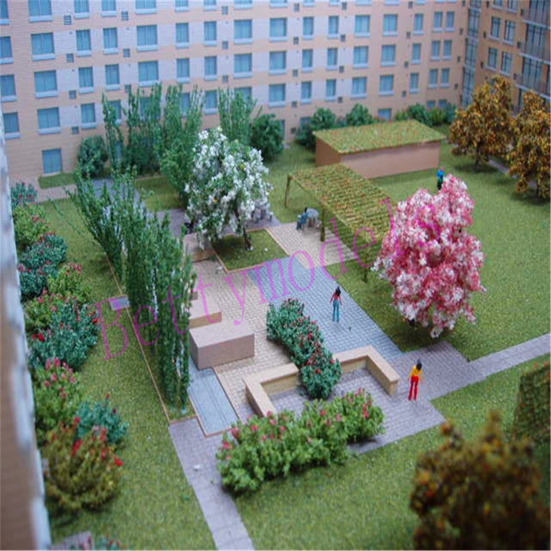 Commercial Office Building Scale Model Paint Physical Architecture House Apartment Model