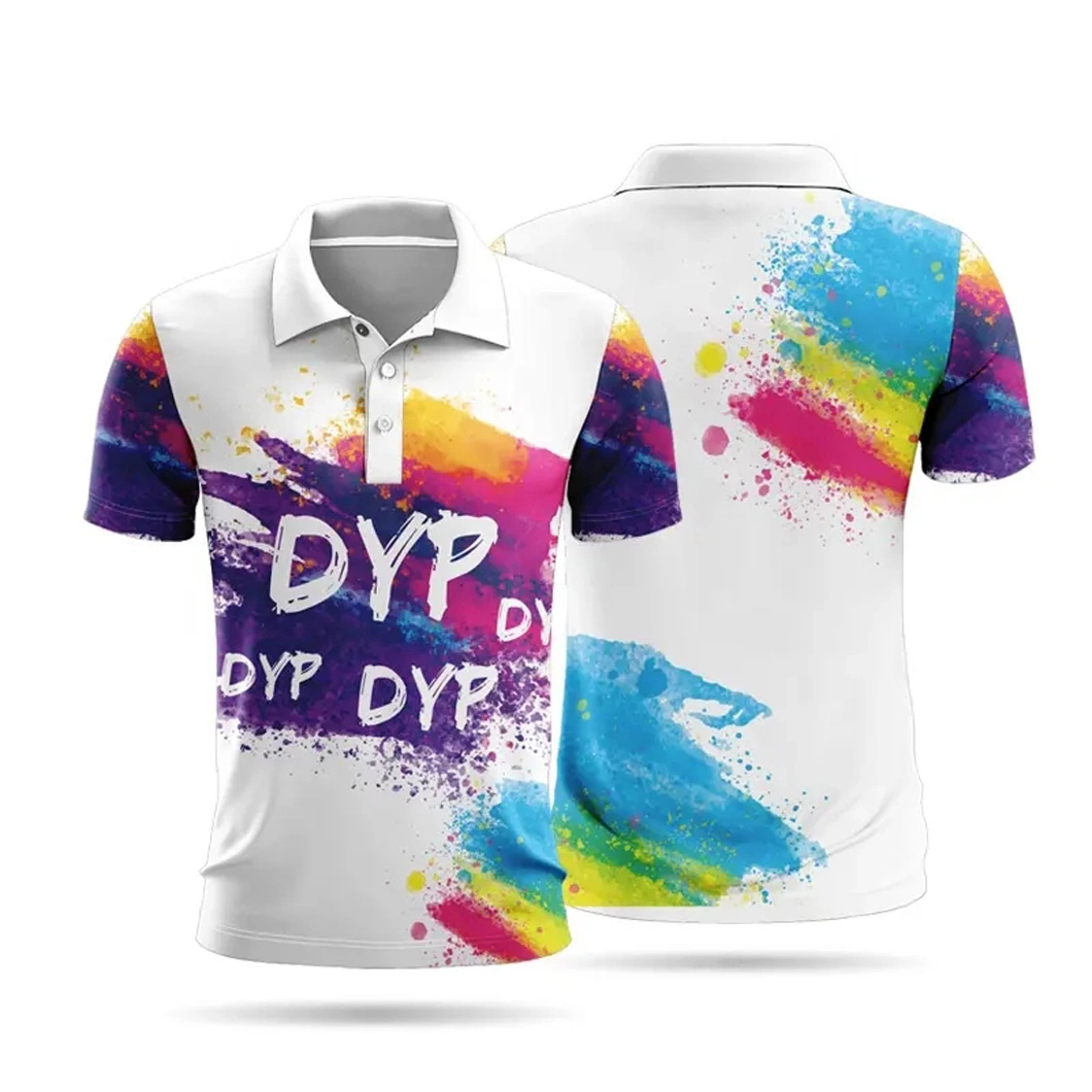 Hot Selling T Shirt Custom Sportwear Wholesale Tee Running Tops Sublimation Polo Shirt