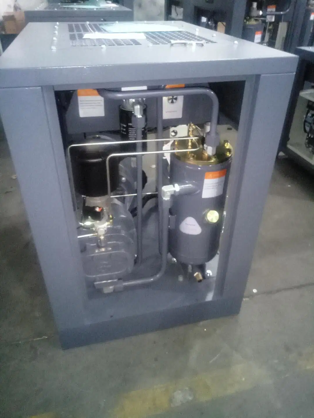 Single Phase 7 Bar 10HP 15kw 11kw 7.5 kw البرغي الكهربائي البرغي 7.5kw ماكينات ضواغط الهواء الصناعي الصينية