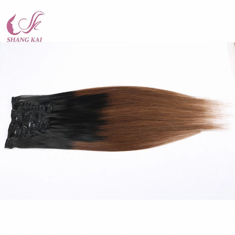 Supplier Hair Salon Brazilian Human Hair Clip Extension