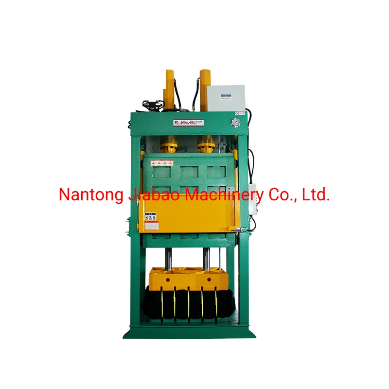 Vertical Hydraulic Baling Press for Used Textile/Textile/Fabric/Clothes/Used Clothes/Wipers/Textiles/Second Hand Clothes/Second Hand Clothing/Used Clothing/Rags