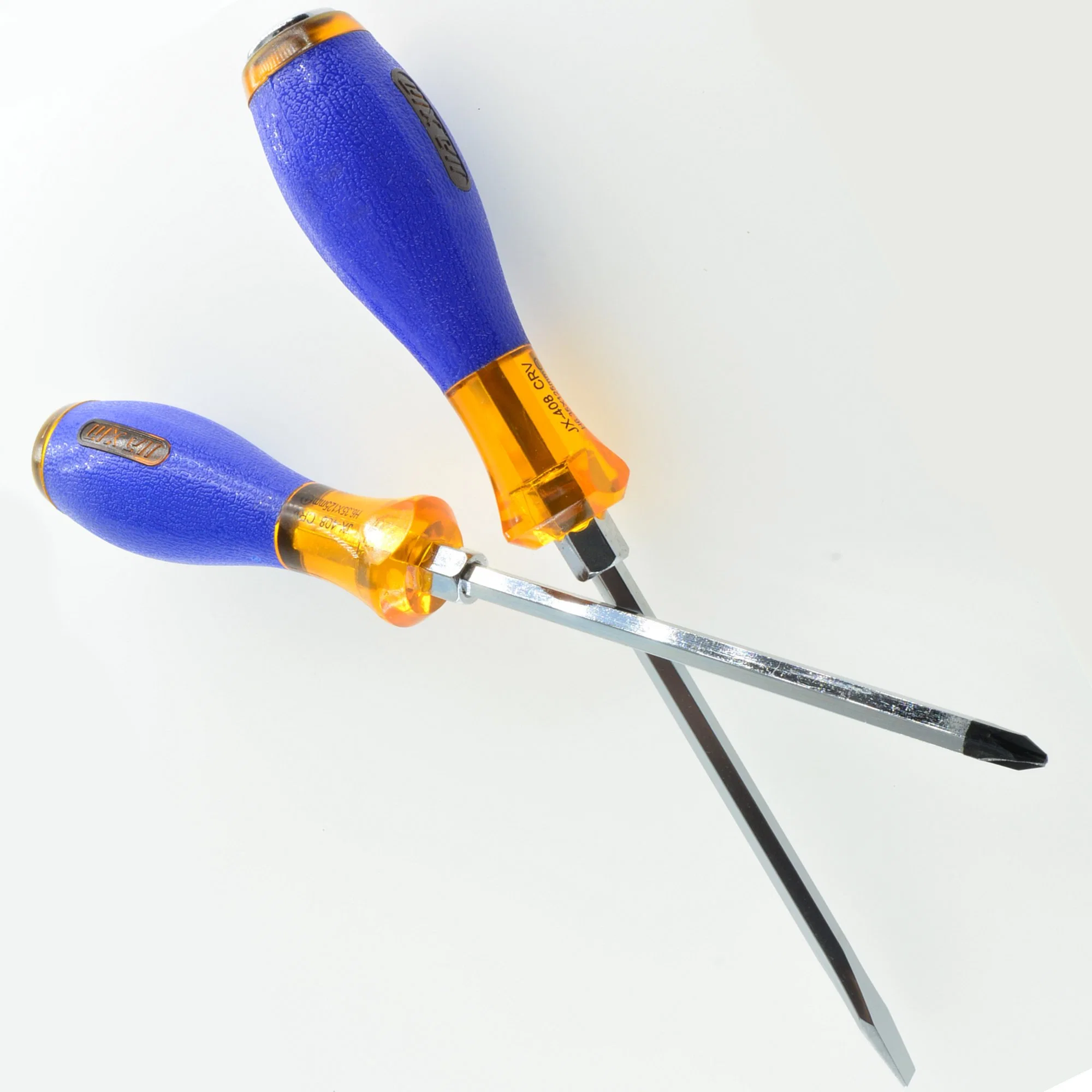 European and American Quality Double Color Chrome Vanadium Steel Can Be Vigorously Knocked Screwdriver