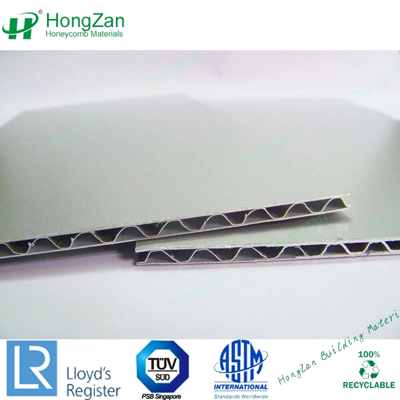 Honeycomb Curtain Wall Corrugated Metal Facade Wall Panel Building Material