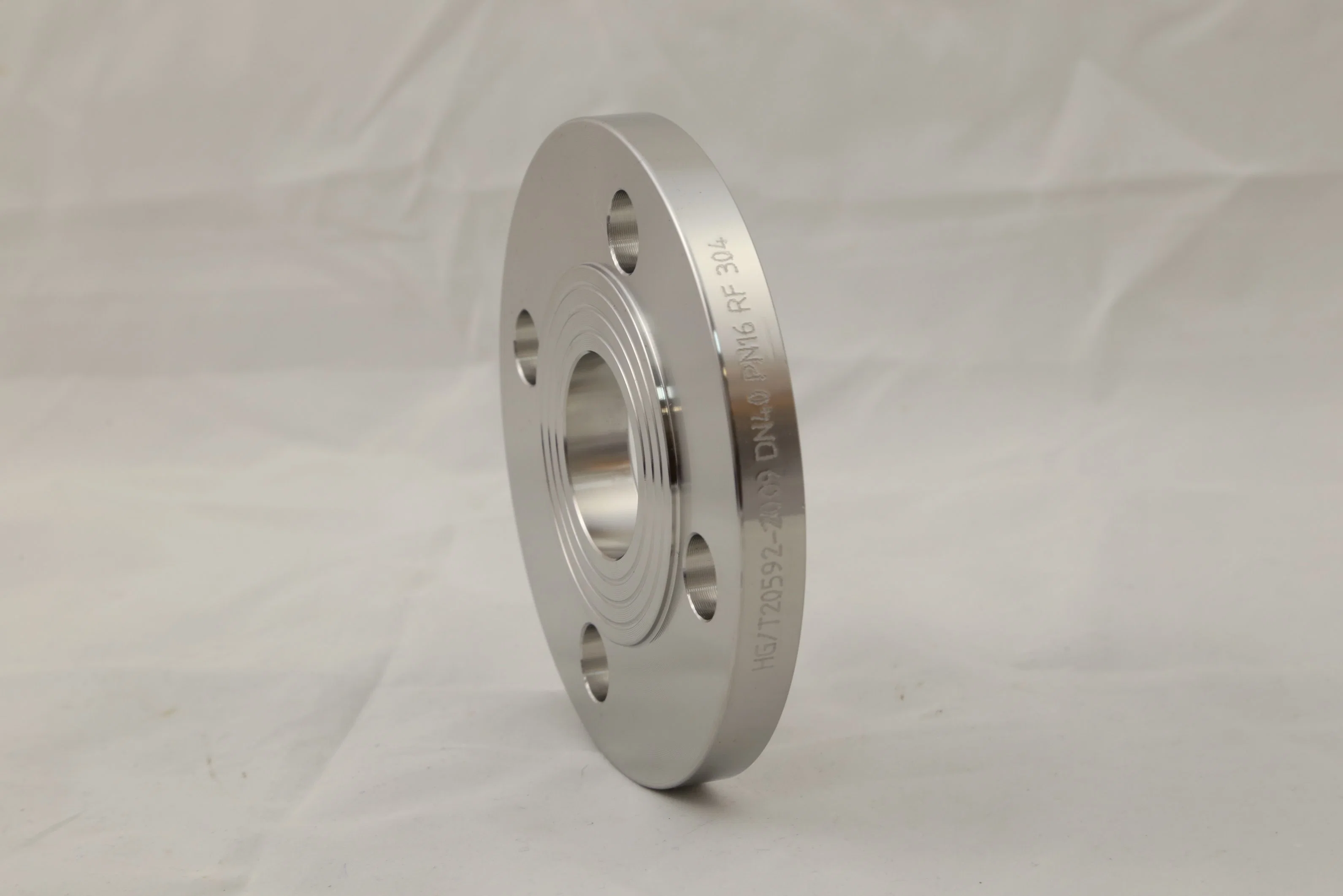 China Standard DN25 Pn16 316 RF Forged Stainless Steel Plate Flange