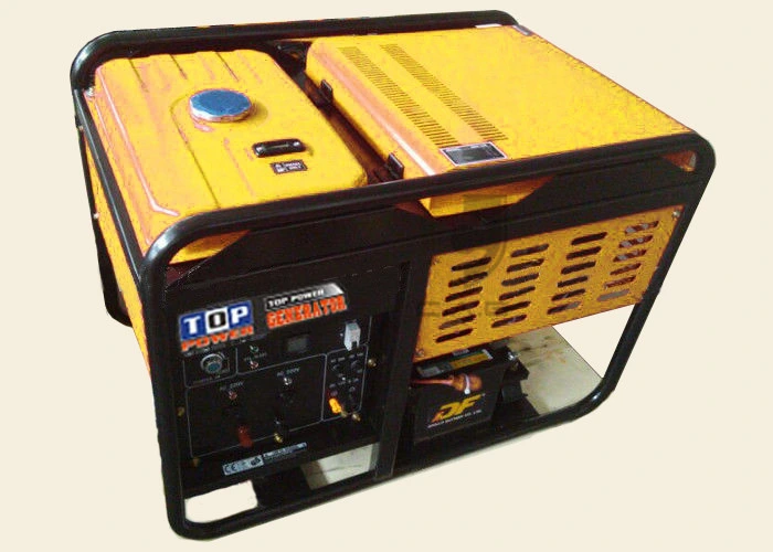 8kw 10kVA 8000 Watts 2V86 Generador de Alternador Diesel de Doble Cilindro de Marco Abierto