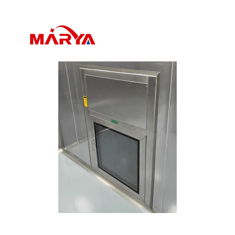 Marya GMP Standard ISO5 Pharmaceutical Laboratory Cleanroom Passbox Equipment Supplier