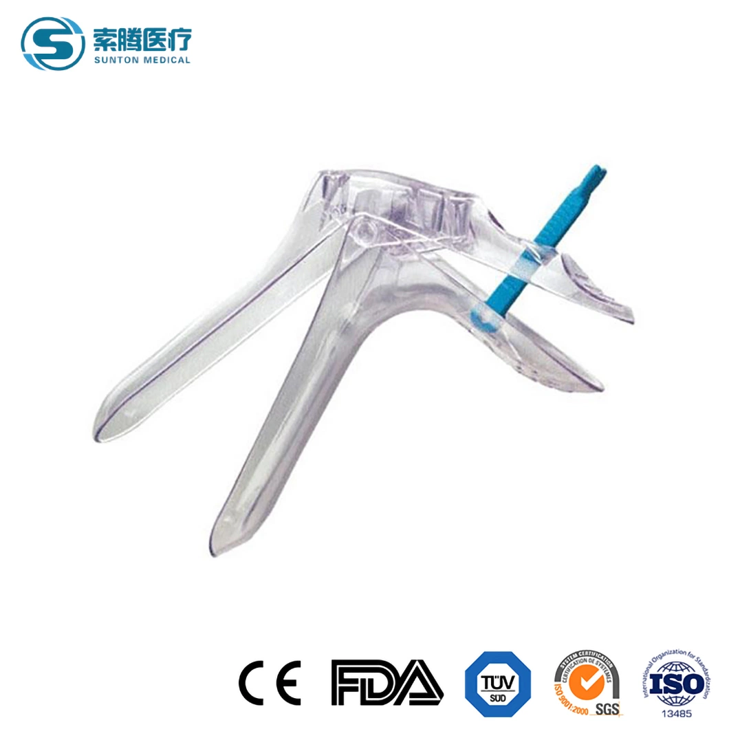 Sunton Transparent Sterile Vaginal Speculum China Disposable Medical Vaginal Speculum Factory Surgical Grade Vaginal Speculums French Type Vaginal Speculums