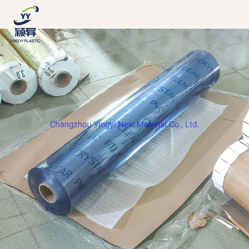 Yingyi Plastic En71- III & Dotp Non-Phthalate Transparent Soft PVC Flexible Super Clear Plastic PVC Film