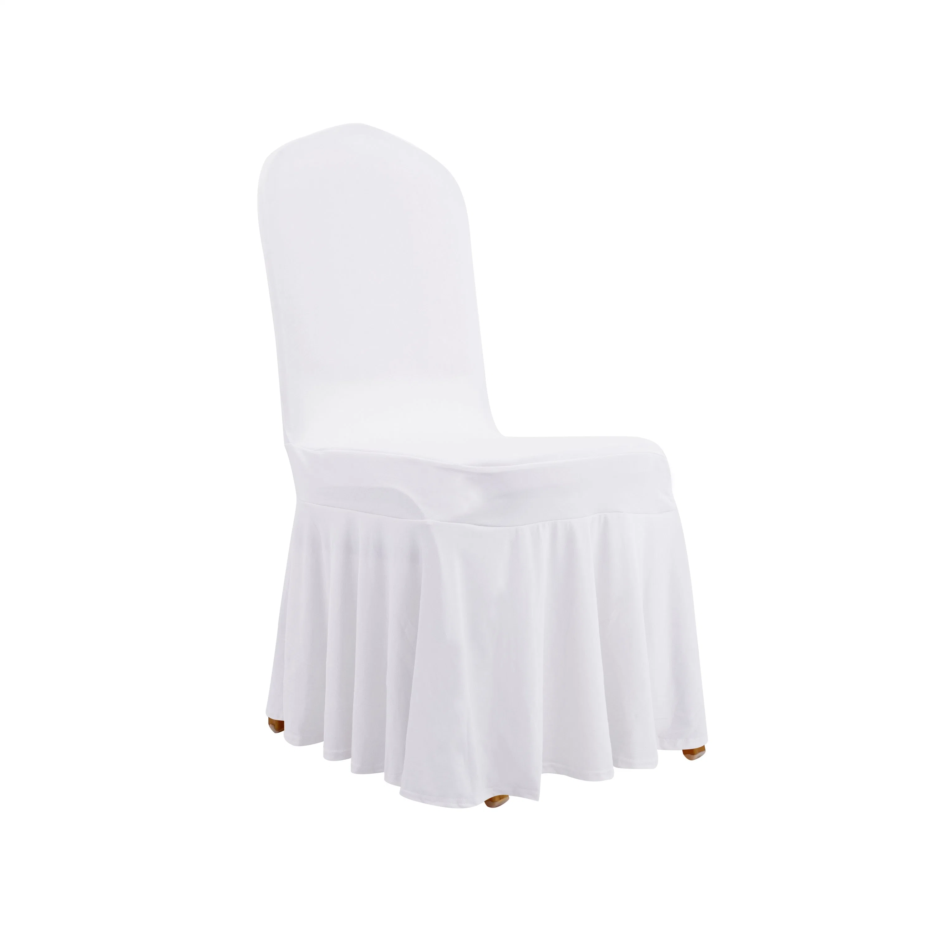 Растянуть спандекс стул с юбка для торжественных мероприятий и свадьбы