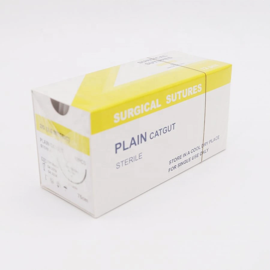 Medical Healthy Surgical Suture Silk Braided Suture