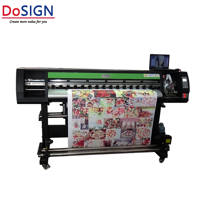 Free Delivery 5FT Dx7 Dx5 XP600 Digital Inkjet Eco Solvent Printer Flex Banner Printing Machine