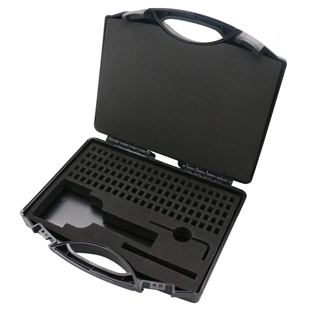 Lightweight Plastic Tool Case with Pre-Cut Foam for Medical Device