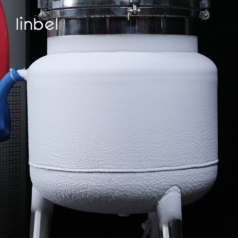 Linbel CE refrigerado por líquido para máquina de recubrimiento de vacío -60C -80C -120c Chiller de glicol