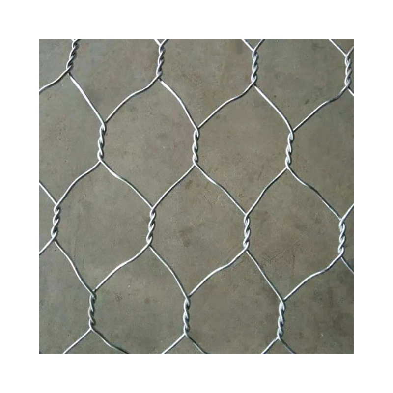 Verde galvanizado y PVC PE cable recubierto de malla hexagonal aves Redes de granja