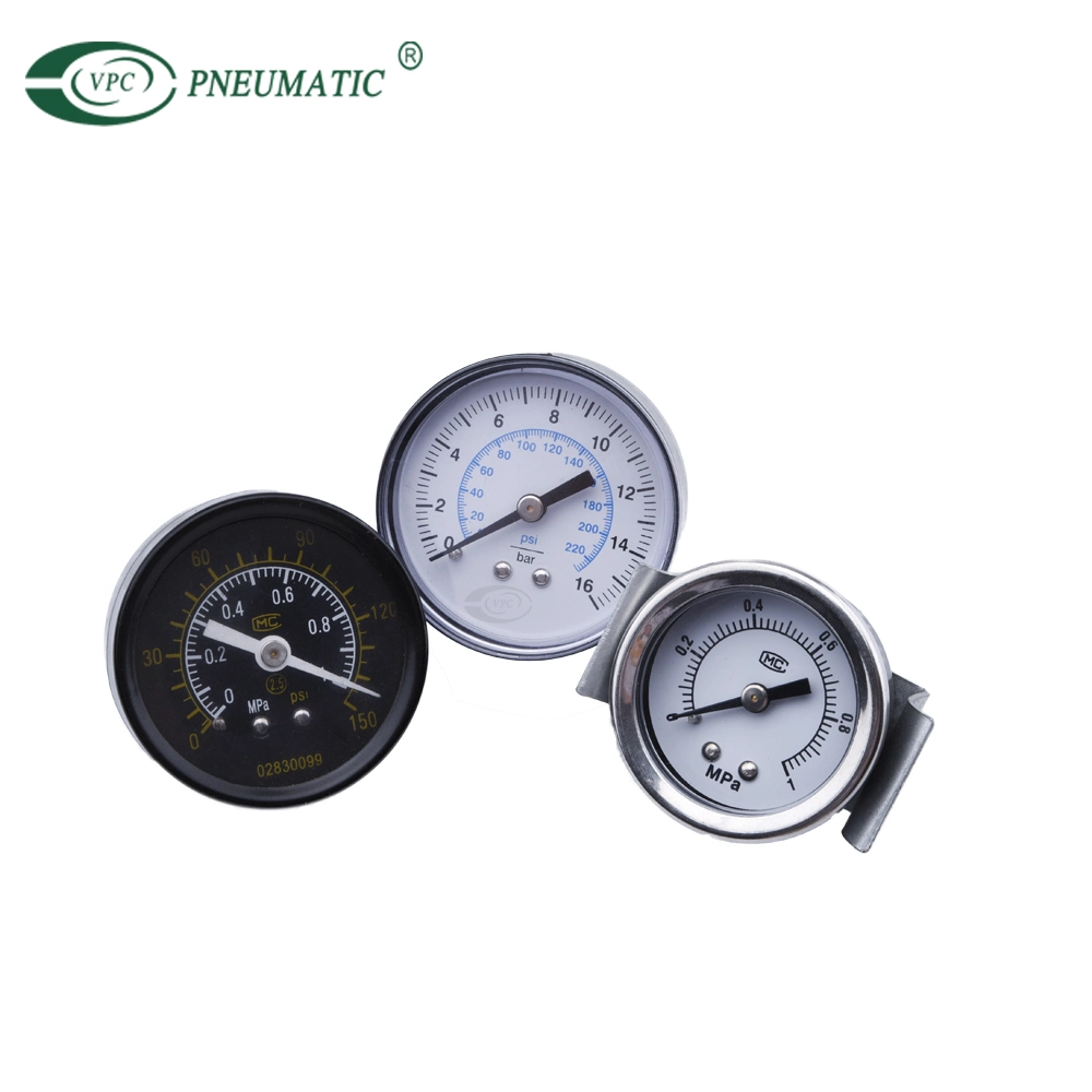 Accurate and Durable Stainless Steel Air Pressure Gauge with Oil