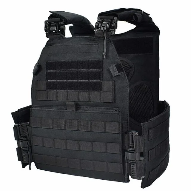 900d Polyester Tactical Molle Combat Jumpable Plate Carrier Bulletproofing Body Armor